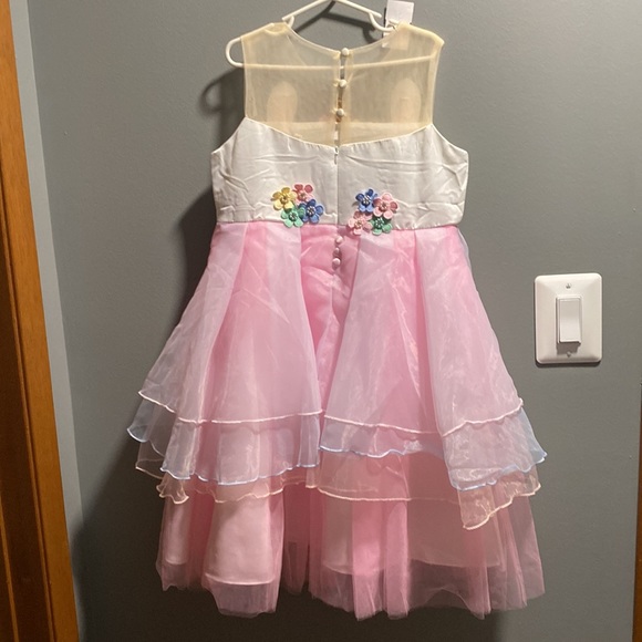 BRAND NEW GIRLS DRESS SIZE 10! NWT. SMOKE FREE HOME. - Picture 6 of 8